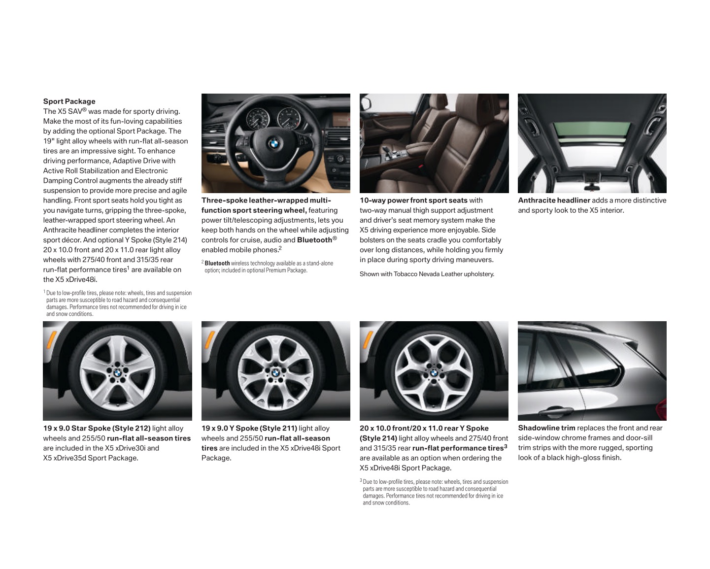2009 BMW X5 Brochure Page 19